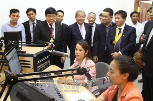 Khánh thành giai đoạn 1 dự án xây dựng 9 đài phát sóng cho Campuchia ảnh 2